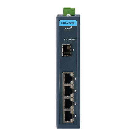 4 GE + 1 SFP Ind. Unmanaged Switch
